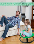 Kids' Sensory Spinning Delight Chair - Boosts Balance, Coordination, and Calmness - Sturdy Metal Base, Non-Slip, Durable, Easy to Assemble, Perfect for Autism and Sensory Processing Disorder (SPD) Children