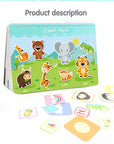 Interactive Arabic Montessori Book for Preschoolers -كتاب تعليمي تفاعلي للأطفال – مناسب من عمر ٣ سنوات