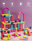 عصي مغناطيسية لتنمية المهارات الحركية والتنسيق الحسي بطريقة مبتكرة Magnetic Sticks- Fine Motor - Hand Eye Coordination - Motor Planning