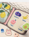 Animal Cognitive stimulation Fabric Book, Repeated Paste Book & Sensory toys