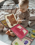 Animal Cognitive stimulation Fabric Book, Repeated Paste Book & Sensory toys
