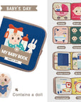 Animal Cognitive stimulation Fabric Book, Repeated Paste Book & Sensory toys