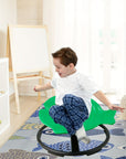 Kids' Sensory Spinning Delight Chair - Boosts Balance, Coordination, and Calmness - Sturdy Metal Base, Non-Slip, Durable, Easy to Assemble, Perfect for Autism and Sensory Processing Disorder (SPD) Children