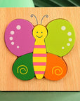 High Quality 3D Wooden Puzzle Baby Cartoon Animal Traffic Jigsaw  Early Learning Cognition Game Puzzle Toys for Children