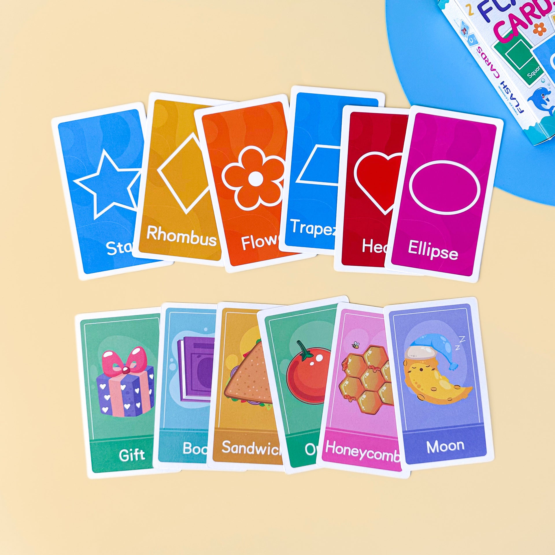 Toddler Learning Flash Cards بطاقات تعليمية ممتعة للأطفال!