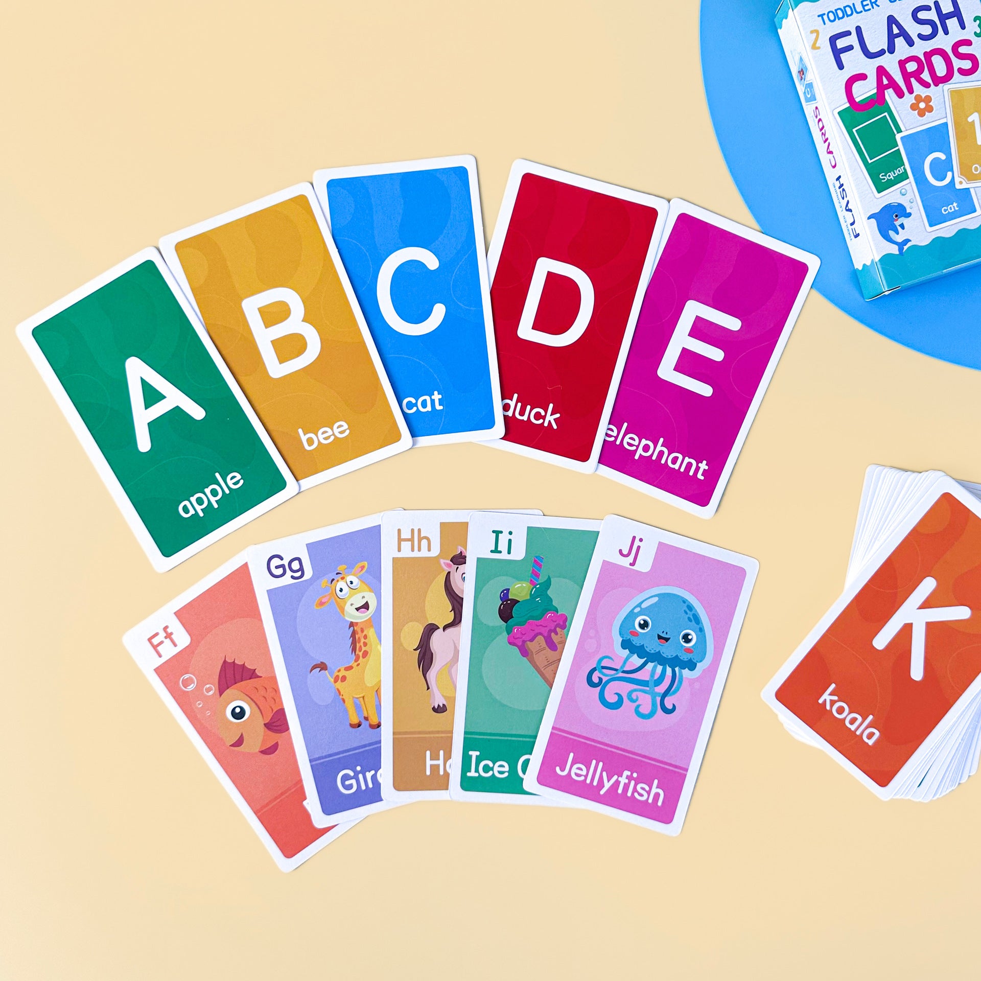 Toddler Learning Flash Cards بطاقات تعليمية ممتعة للأطفال!